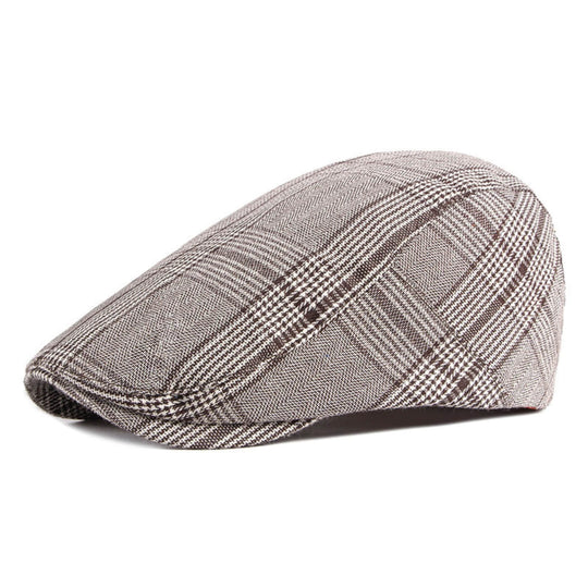 HEALY | Plaid Flat Cap