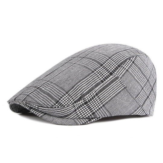 HEALY | Plaid Flat Cap