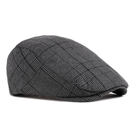 HEALY | Plaid Flat Cap