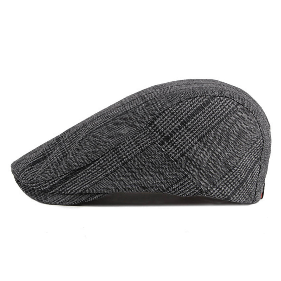 HEALY | Plaid Flat Cap