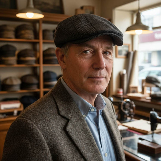 HEALY | Plaid Flat Cap