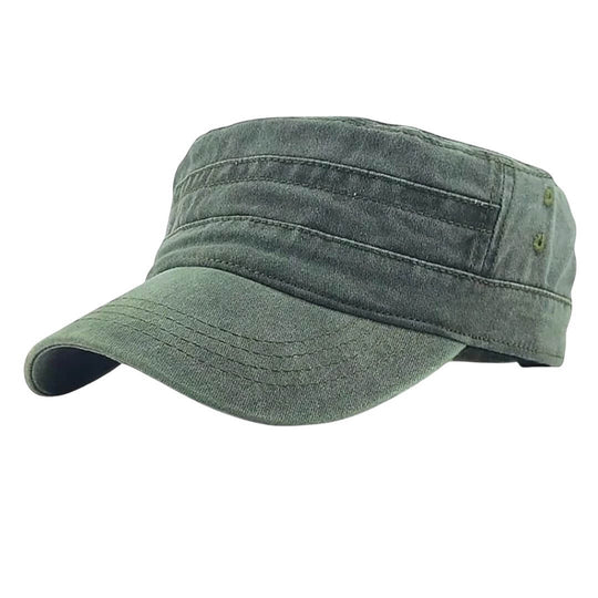 DONOVAN | Washed Cotton Cadet Cap