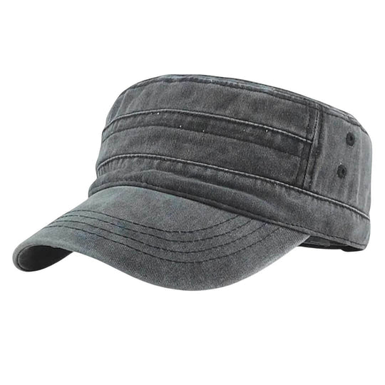 DONOVAN | Washed Cotton Cadet Cap