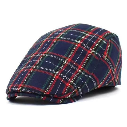 HOGAN | Tartan Cotton Ivy Cap