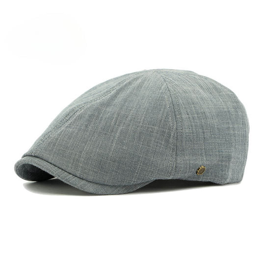 LYNCH | Brushed Cotton Flat Cap