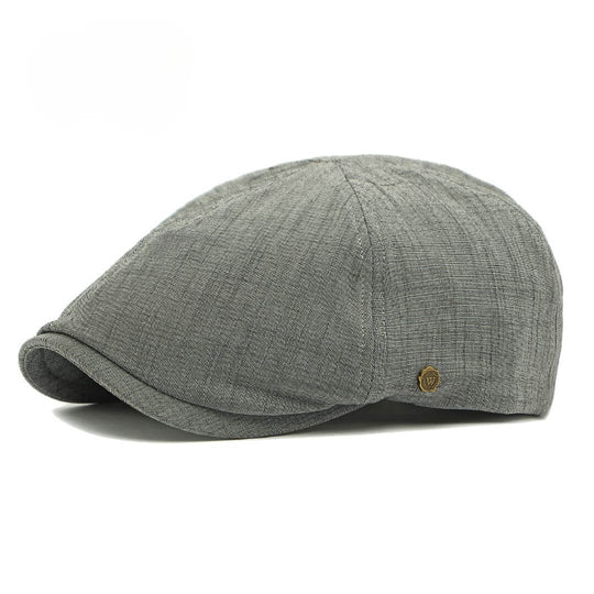 LYNCH | Brushed Cotton Flat Cap