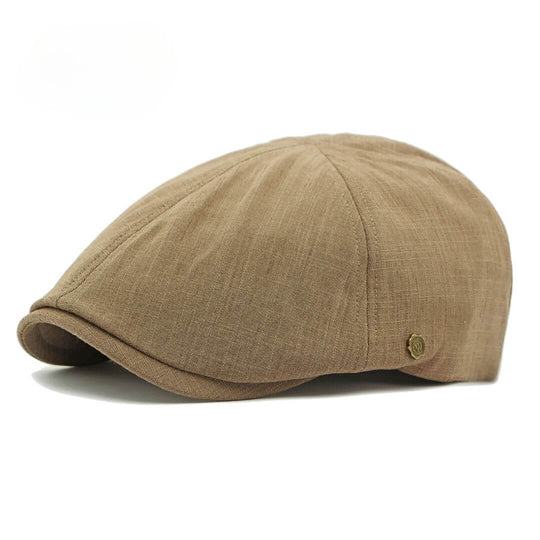 LYNCH | Brushed Cotton Flat Cap