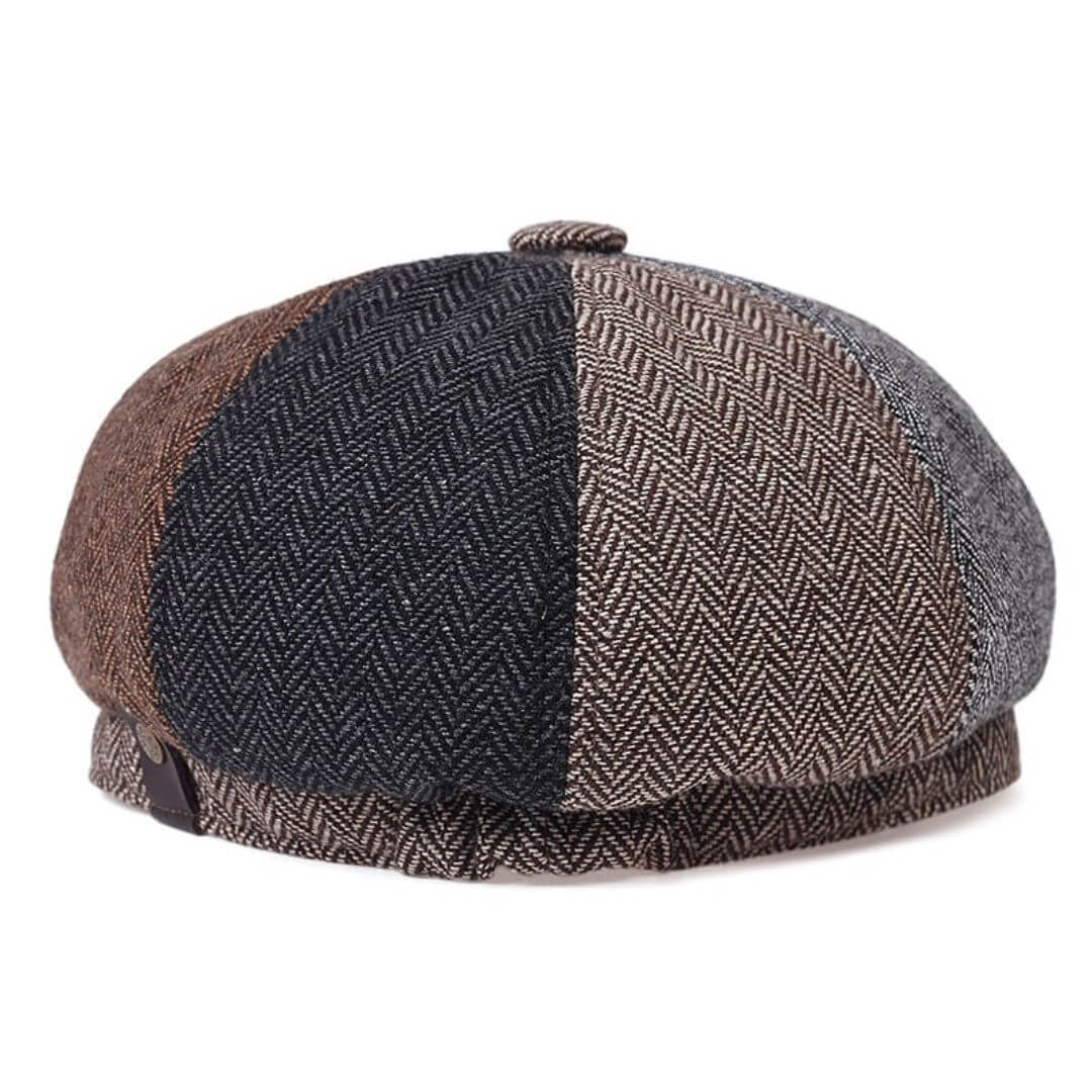 GALLAGHER | Wool Blend Patchwork Cap
