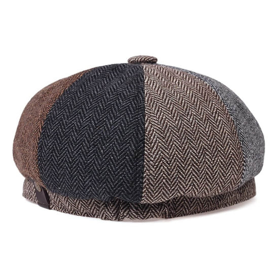 GALLAGHER | Wool Blend Patchwork Cap