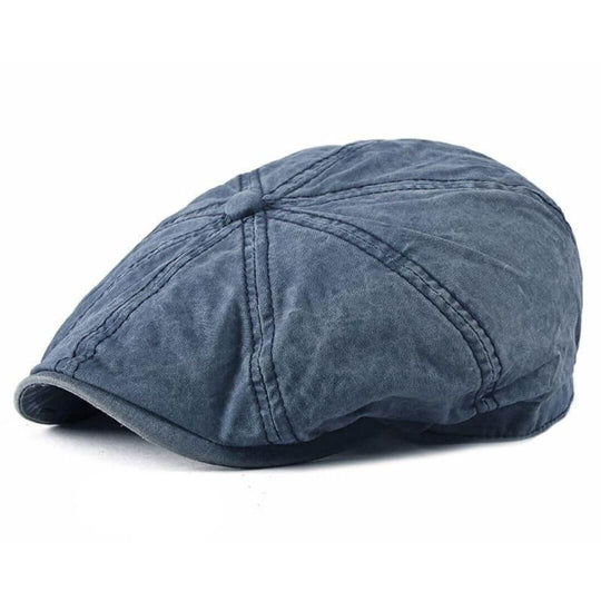 FLYNN | Washed Cotton Newsboy Cap