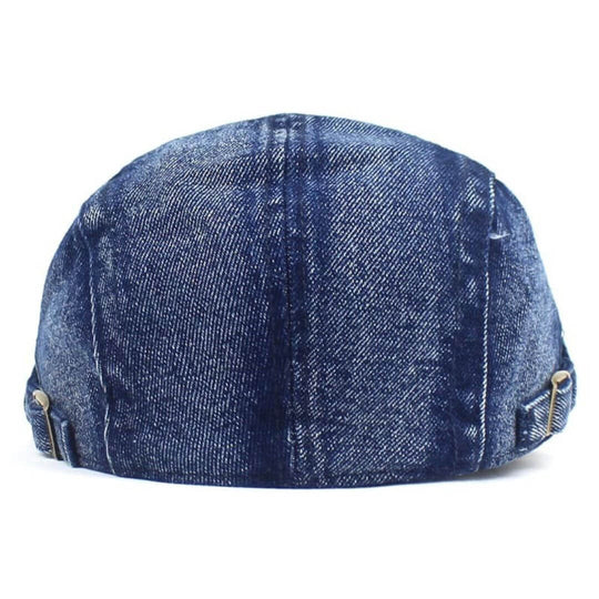 KAVANAGH | Washed Denim Flat Cap