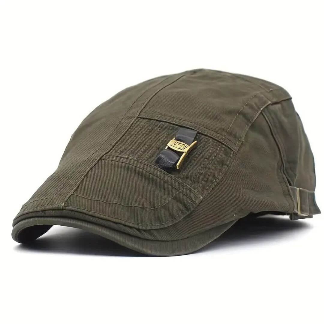 MORAN | Twill Cotton Flat Cap