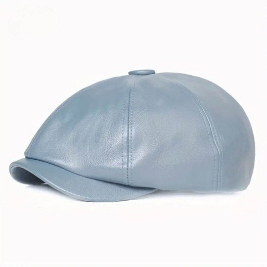 WALSH | Leather Flat Cap