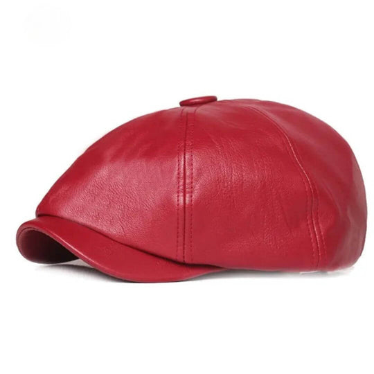 WALSH | Leather Flat Cap