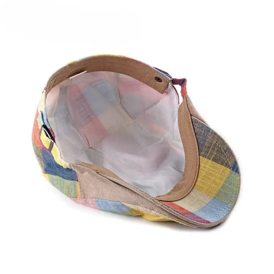 BOLAND | Plaid Driving Cap