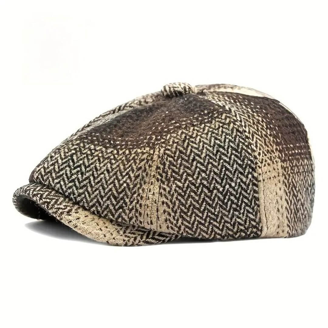 O'BRIEN | Wool Blend Newsboy Cap
