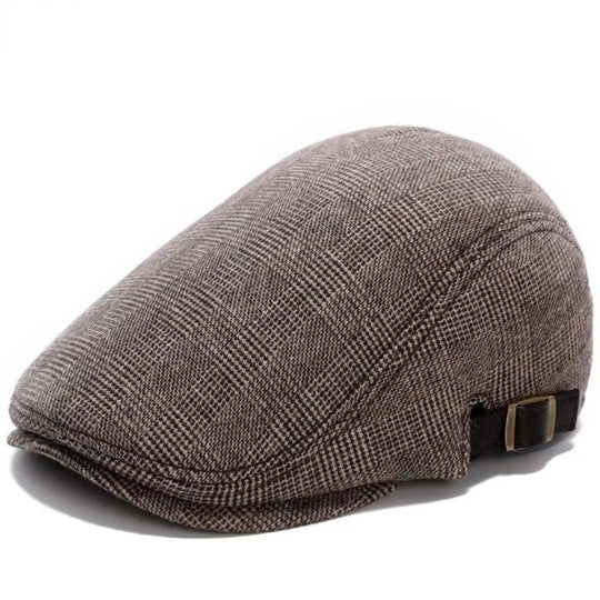 SHERIDAN | Wool-Blend Flat Cap