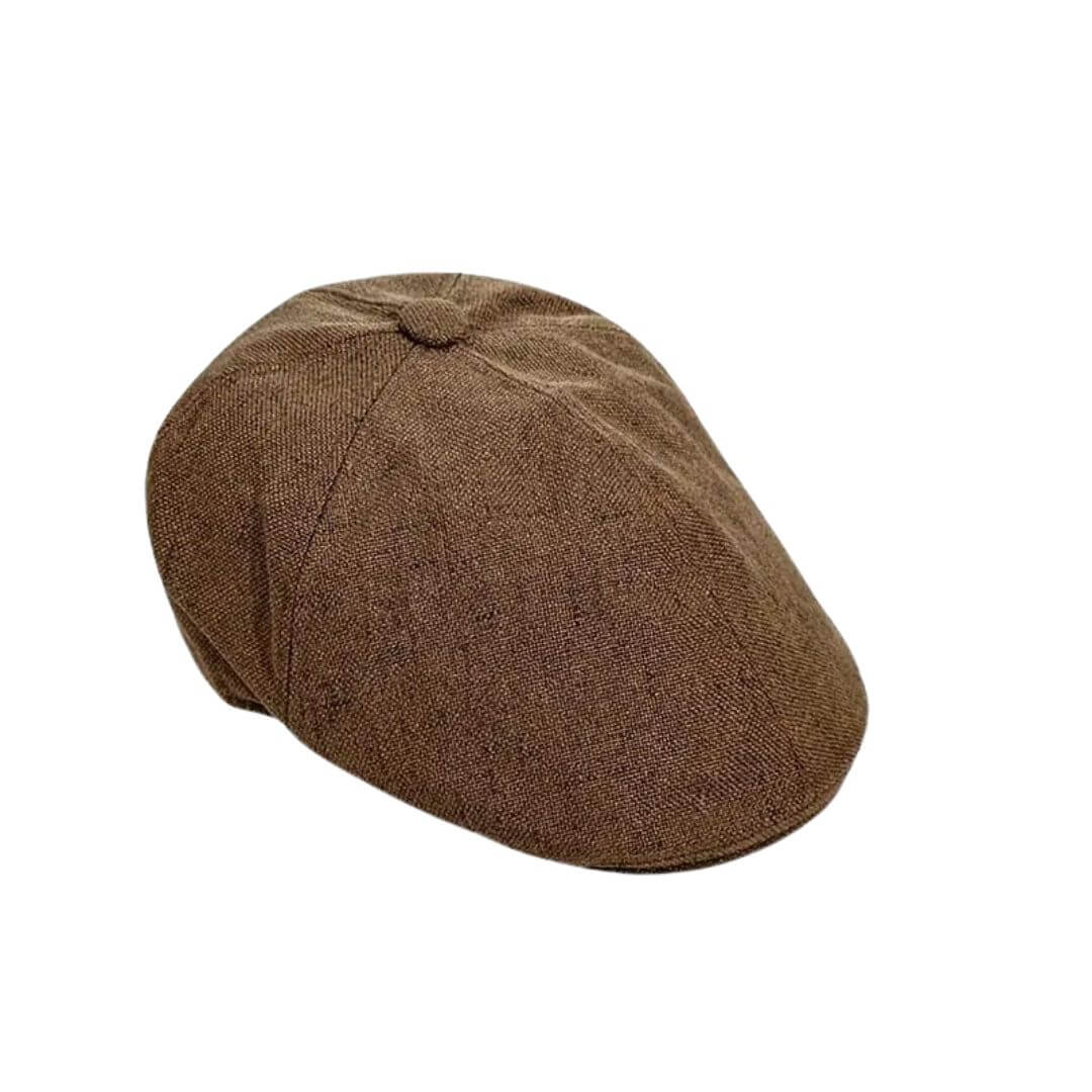 FITZPATRICK | Linen Blend Flat Cap