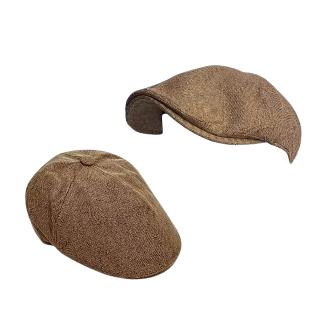 FITZPATRICK | Linen Blend Flat Cap