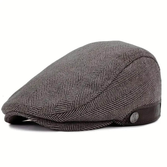 REGAN | Wool Blend Flat Cap
