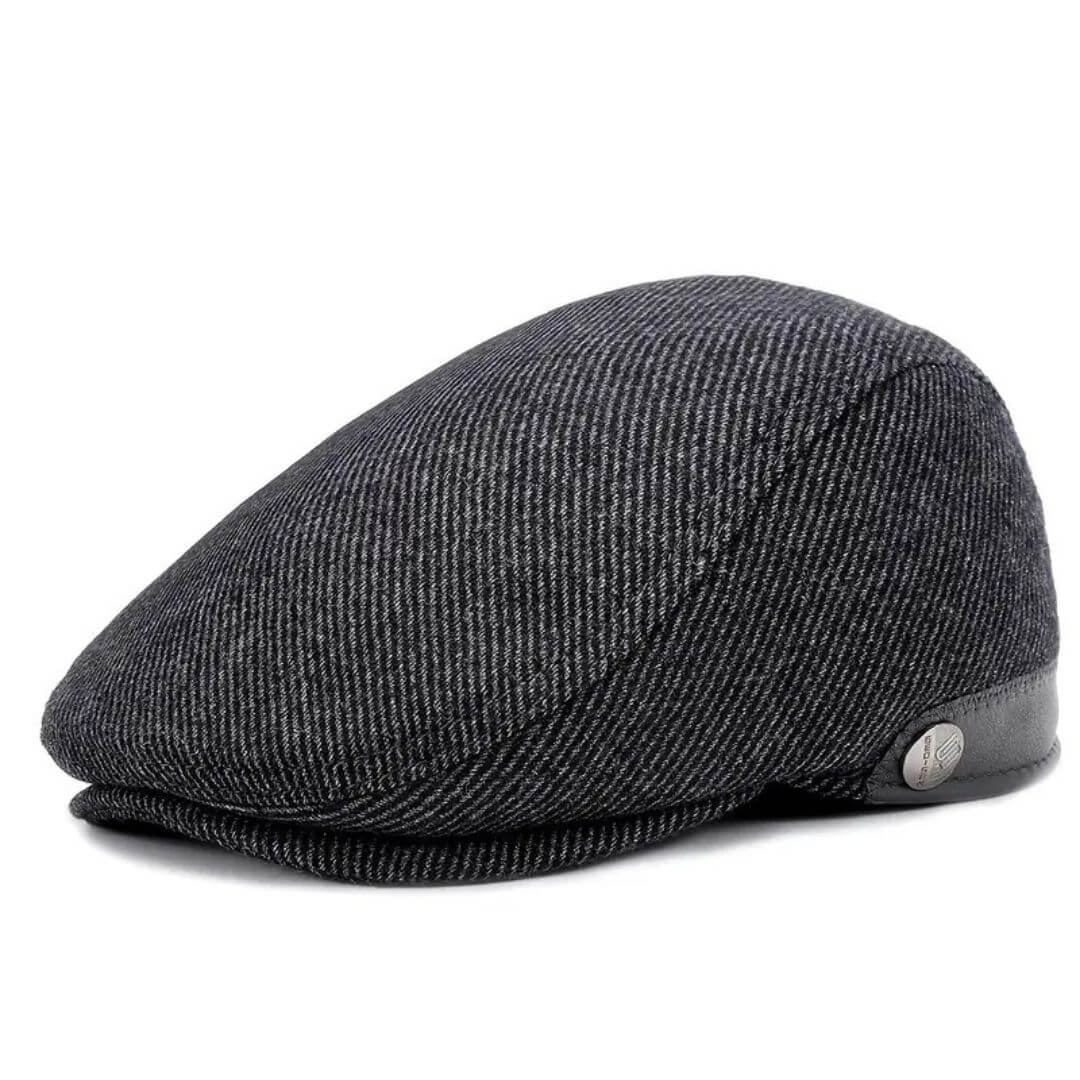 REGAN | Wool Blend Flat Cap
