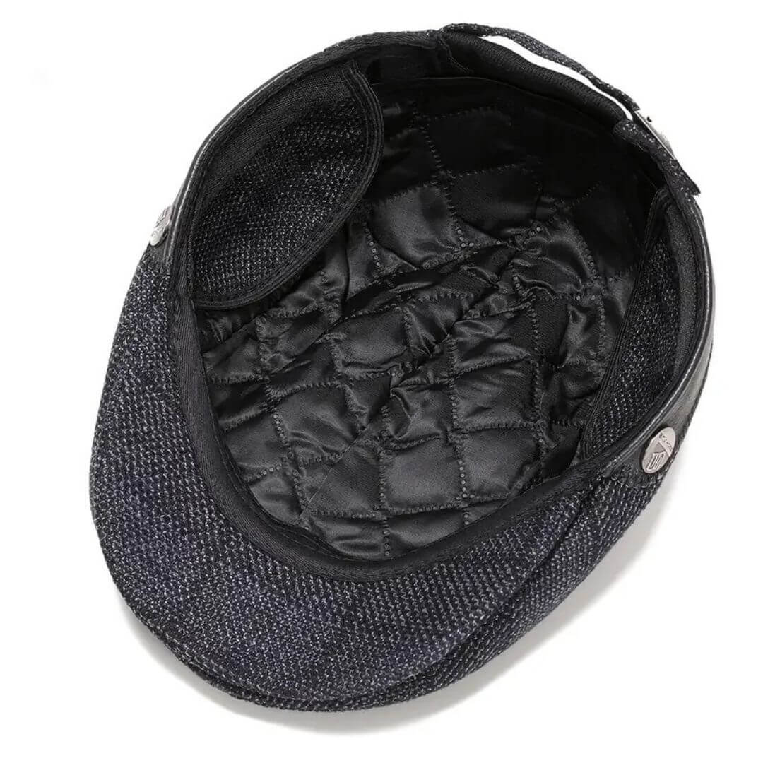 REGAN | Wool Blend Flat Cap