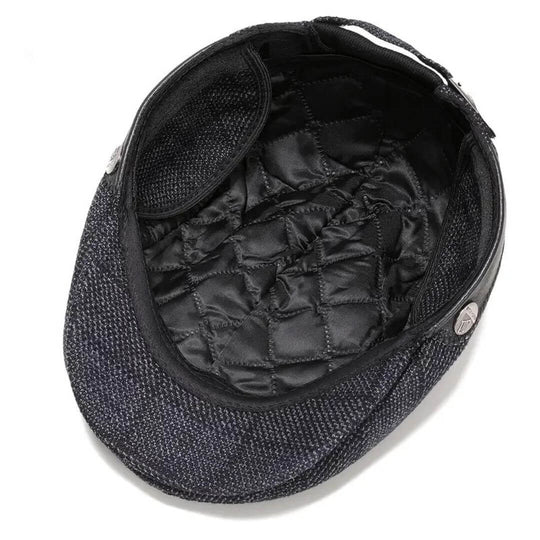 REGAN | Wool Blend Flat Cap