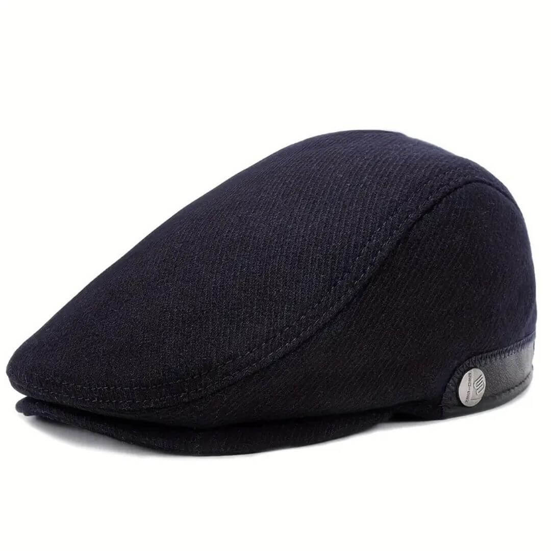 REGAN | Wool Blend Flat Cap