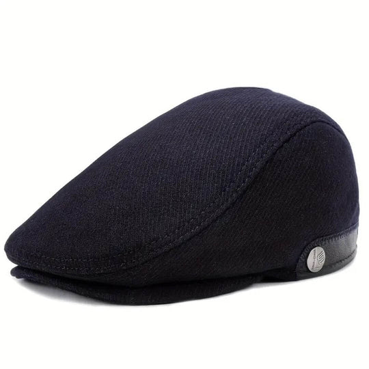 REGAN | Wool Blend Flat Cap