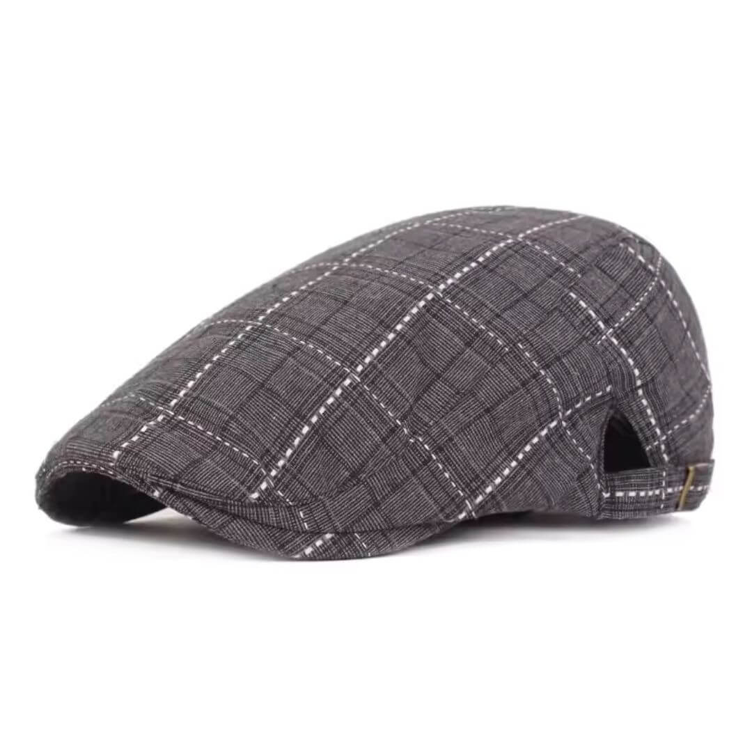 MORIARTY | Plaid Fabric Ivy Cap