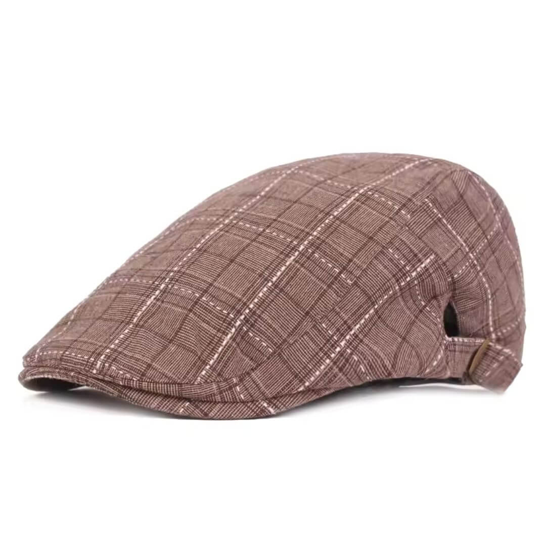 MORIARTY | Plaid Fabric Ivy Cap