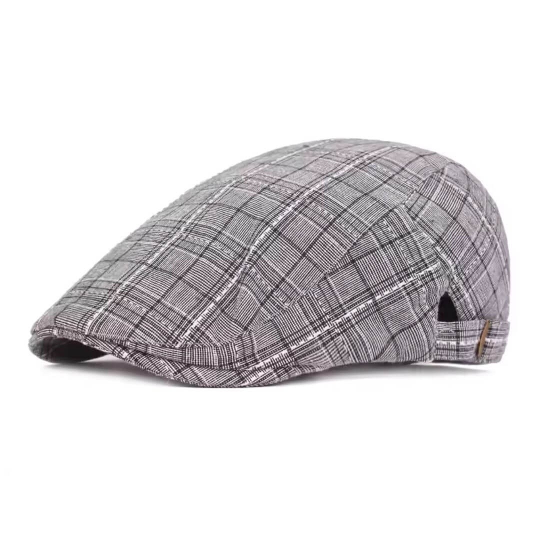 MORIARTY | Plaid Fabric Ivy Cap