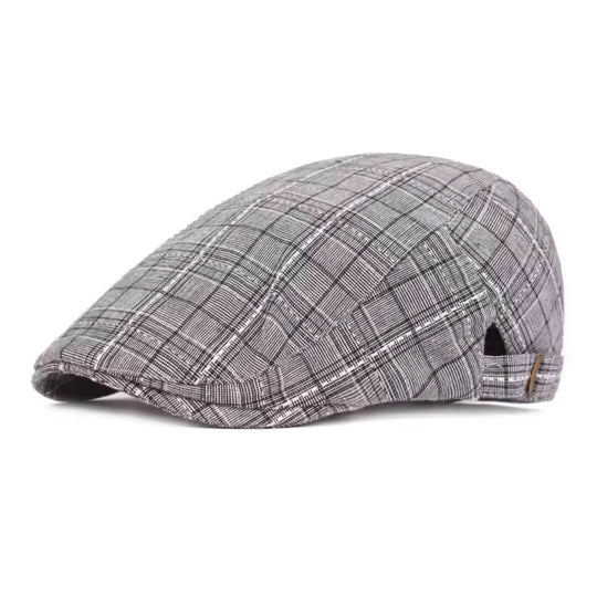 MORIARTY | Plaid Fabric Ivy Cap