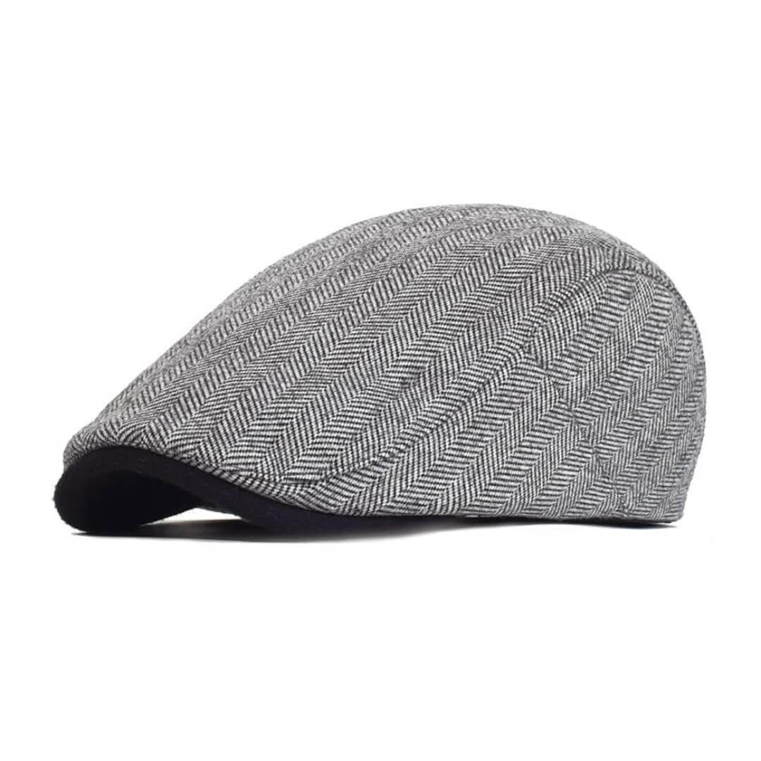 DUFFY | Wool Herringbone Ivy Cap