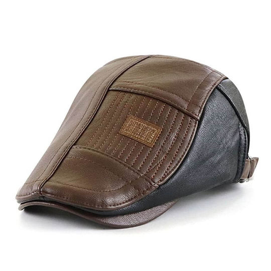MEEHAN | Vegan Leather Flat Cap
