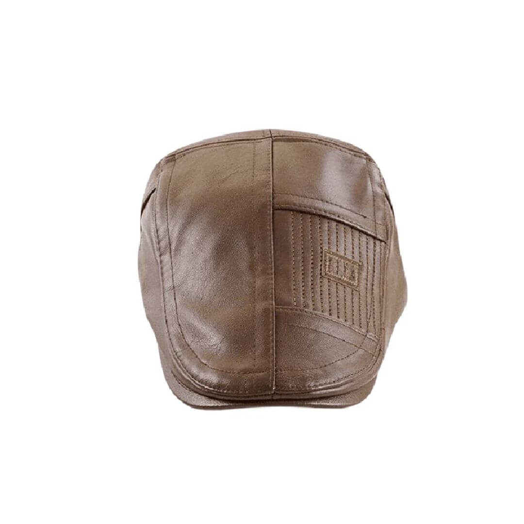 MEEHAN | Vegan Leather Flat Cap
