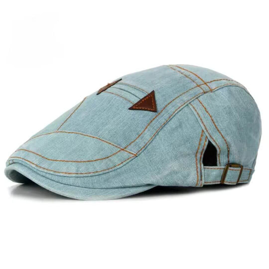 PHELAN | Denim Flat Cap