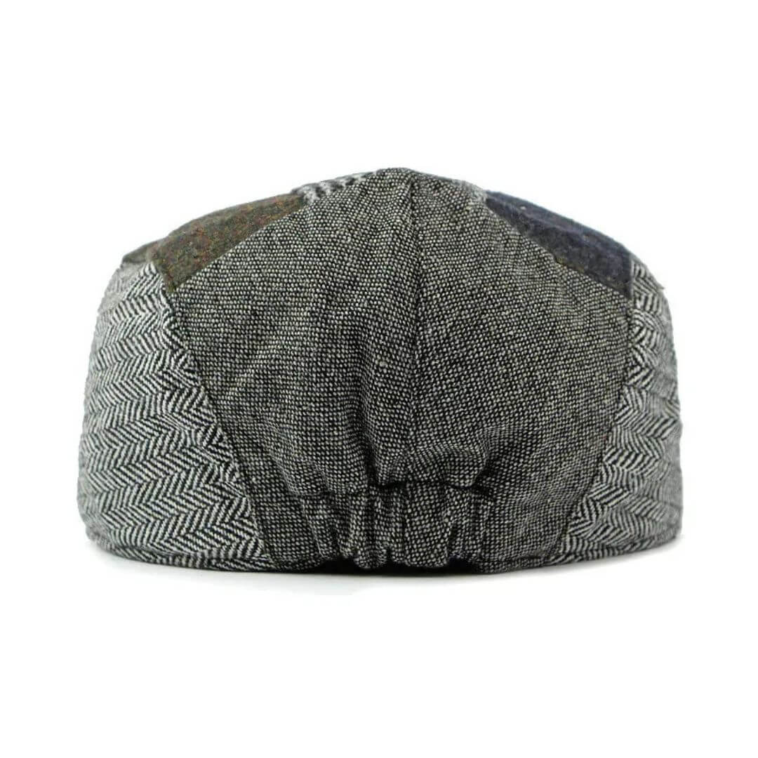 FLANAGAN | Patchwork Tweed Flat Cap