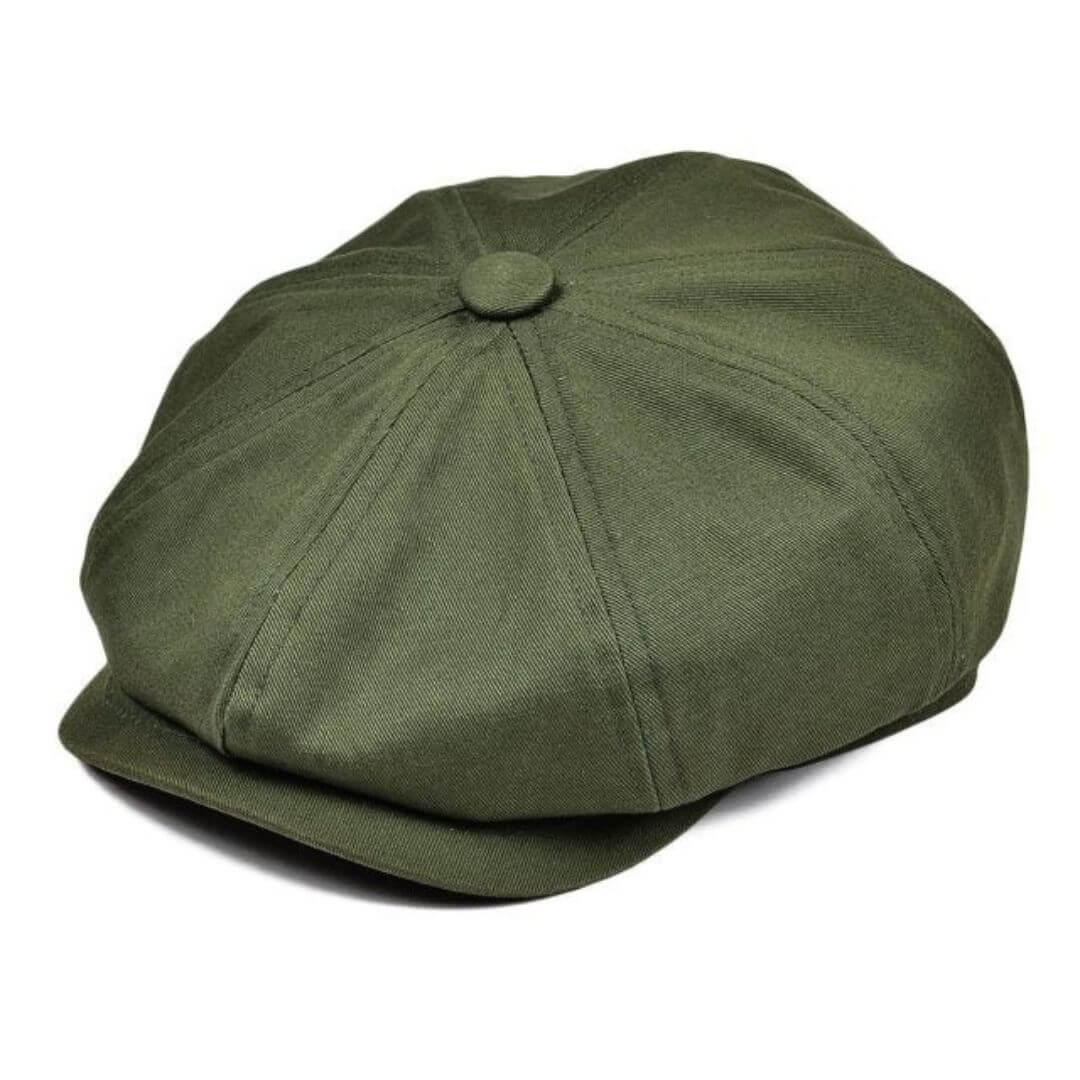 CALLAHAN | Cotton Twill Newsboy Cap