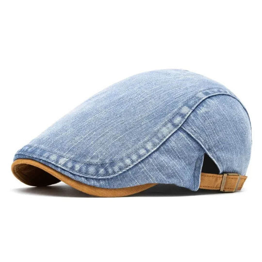 MCGRATH | Denim Flat Cap