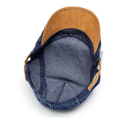MCGRATH | Denim Flat Cap