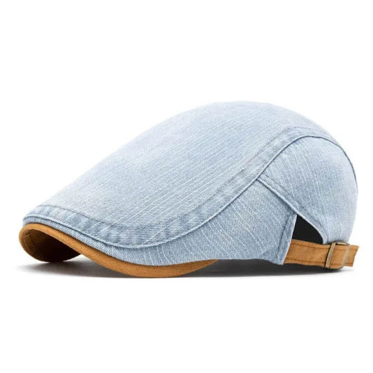 MCGRATH | Denim Flat Cap