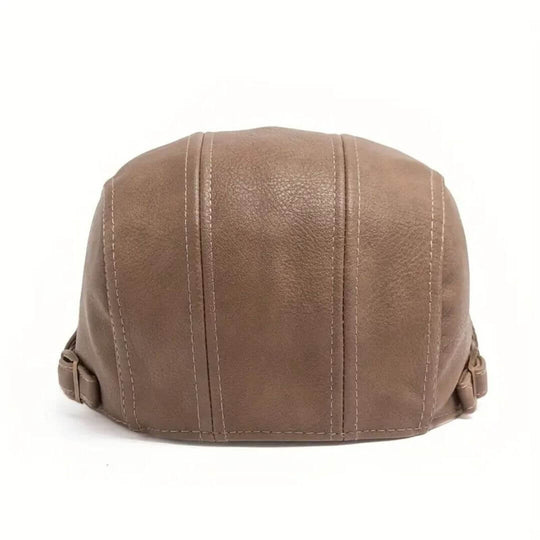 NOLAN | Leather Flat Cap