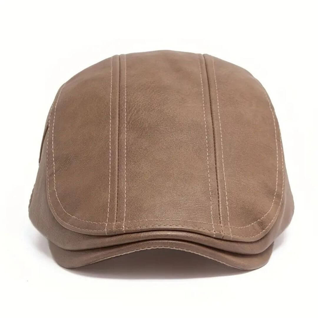 NOLAN | Leather Flat Cap