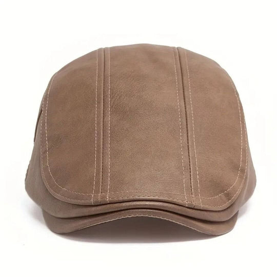 NOLAN | Leather Flat Cap