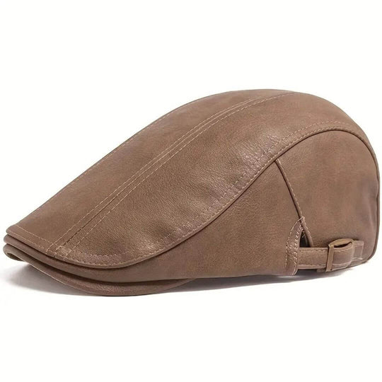 NOLAN | Leather Flat Cap