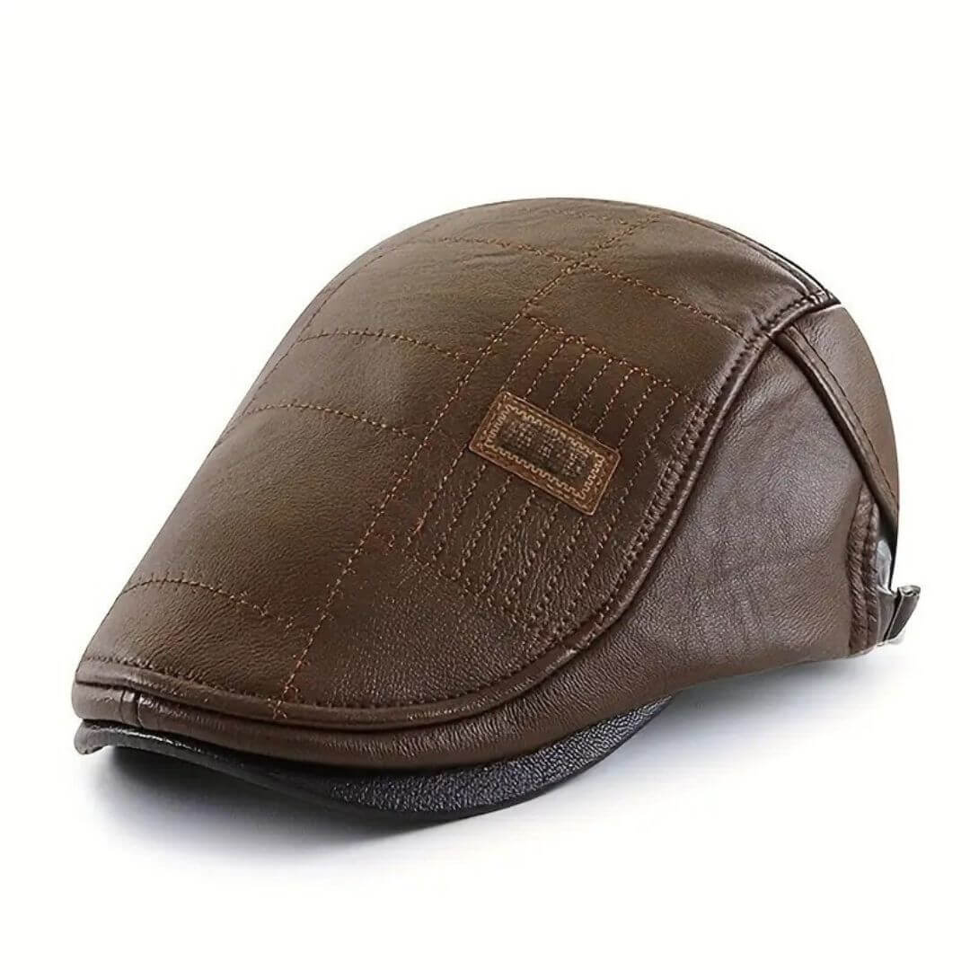 MCBRIDE | Leather Grid Cap