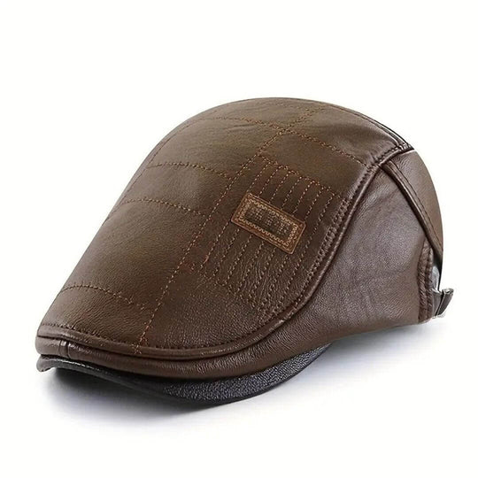 MCBRIDE | Leather Grid Cap