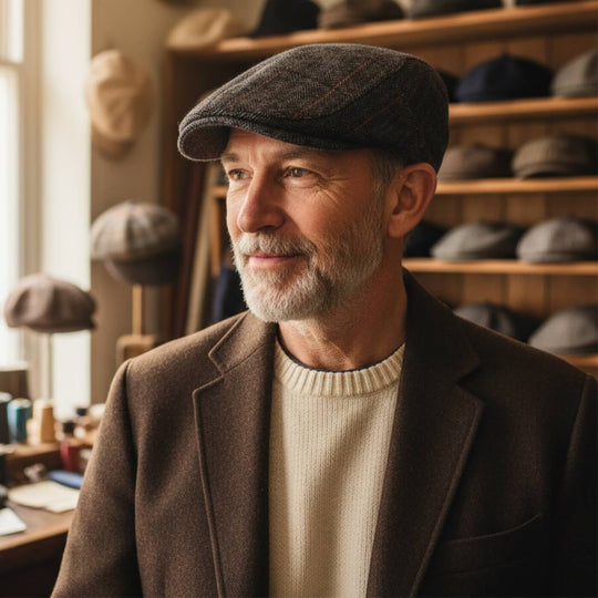 O'LEARY | Wool Blend Flat Cap