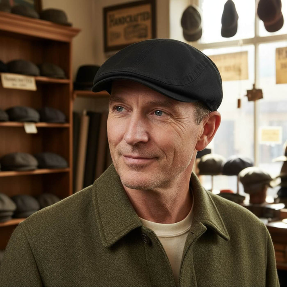 ROWAN | Cotton Flat Cap